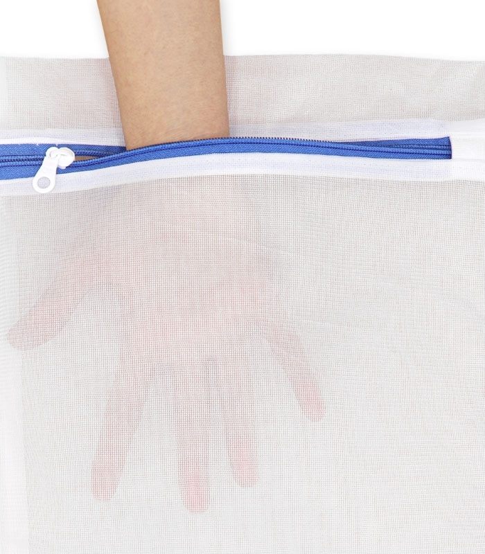 خرید عمده  پک کیسه محافظ لباسشویی کد 343 در سه سایز - بسته 3 عددی - بسته 12 عددی