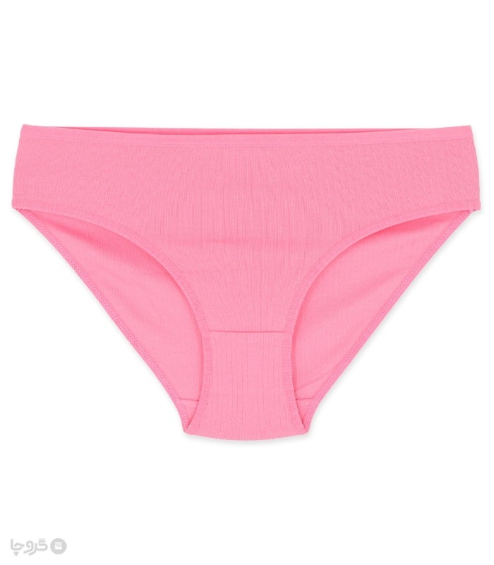 خرید عمده پک شورت زنانه اسلیپ نخی کبریتی Misspel میسپل کد 6100 میکس ساده - 4 بسته 3 عددی