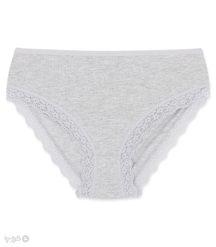 خرید عمده پک شورت زنانه اسلیپ نخ و گیپور کبریتی Misspel میسپل کد 1625 میکس ساده - بسته 12 عددی