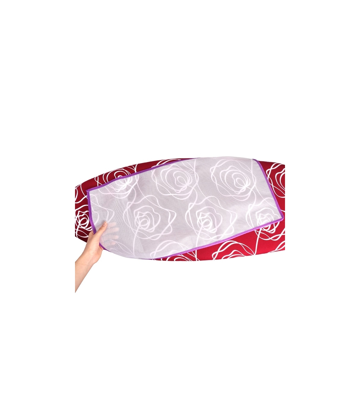 خرید عمده  توری محافظ اتو کد 341 ابعاد 34×65 سانتی متر - بسته 12 عددی