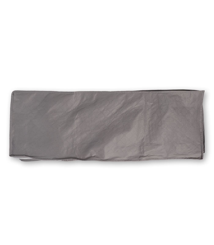 خرید عمده  نظم دهنده زیر تختی کد 366 ابعاد 15×34×97 سانتی ‌متر دودی - بسته 12 عددی