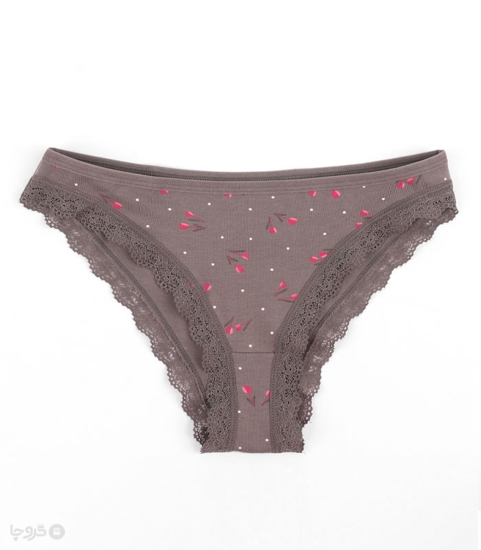 خرید عمده پک شورت زنانه اسلیپ نخ و گیپور Misspel میسپل کد 445 میکس طرح‌دار - بسته 12 عددی