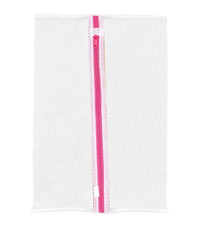 خرید عمده  توری محافظ لباسشویی کد 342 ابعاد 32 در 46 سانتی متر زیپ دار - بسته 12 عددی