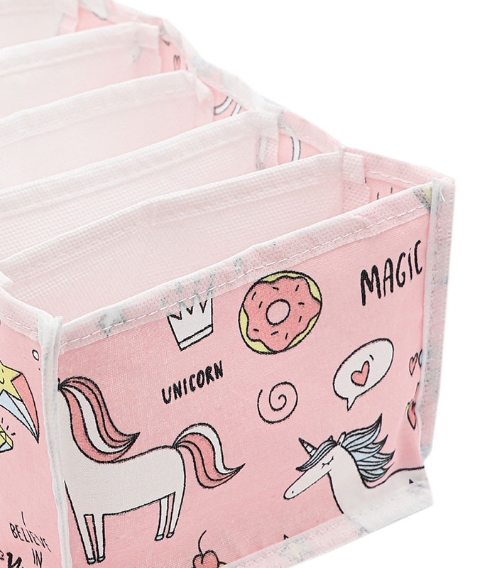 خرید عمده  نظم دهنده کشو کد 386 طرح تکشاخ ابعاد 11×14×34 سانتی متر - 8 جیب - بسته 12 عددی