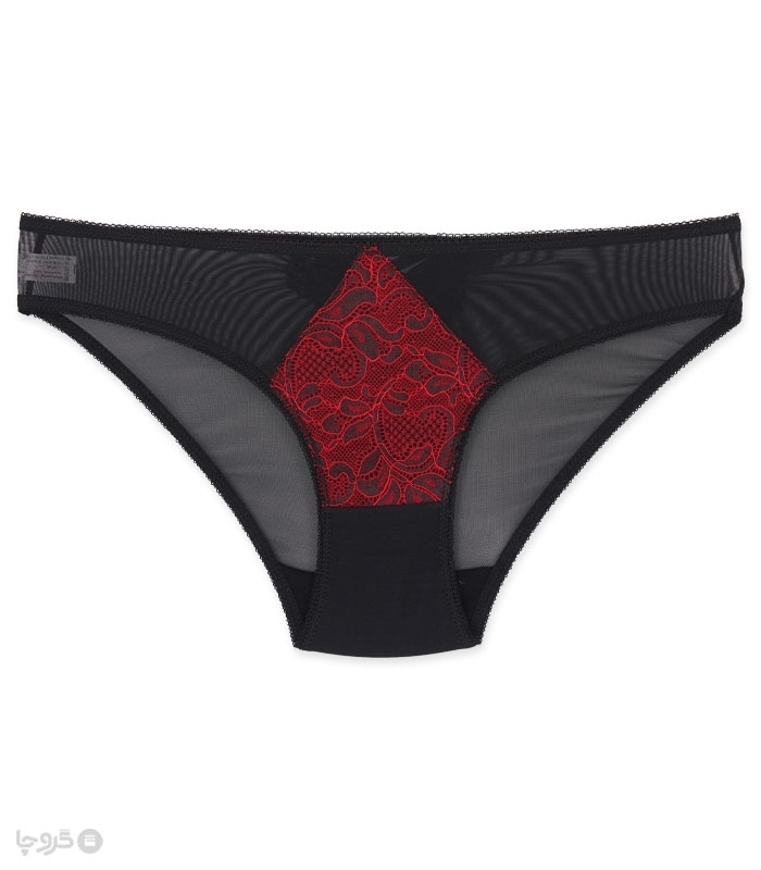 پک ست شورت و سوتین جلو باز شو کاپدار دانتل فنردار پشت ضربدری اما کد 4020 - بسته 5 عددی