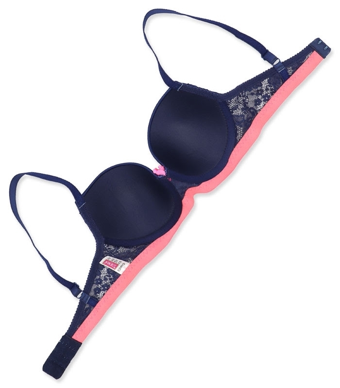 پک ست شورت و سوتین کاپدار دانتل فنردار اما کد 4386 - بسته 4 عددی