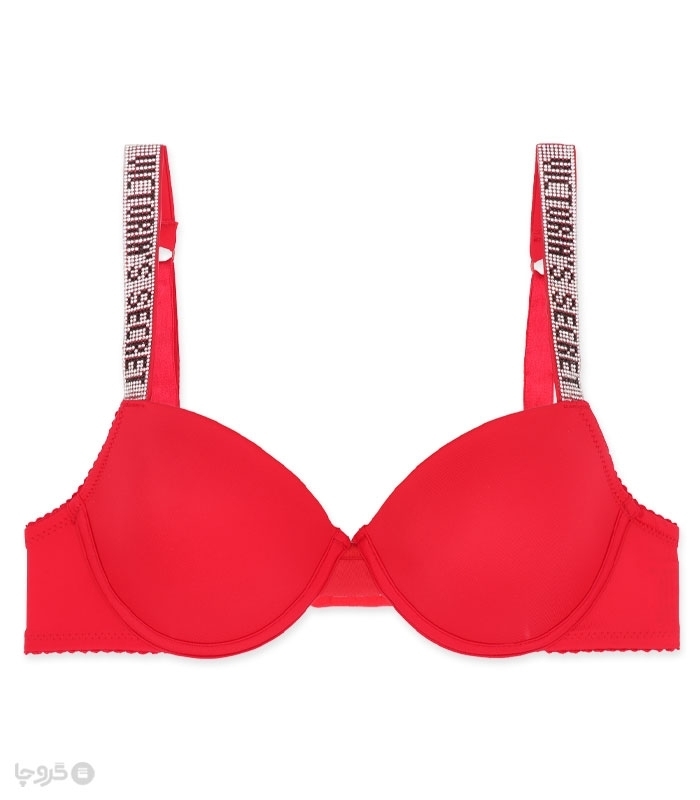 پک ست شورت و سوتین کاپدار فنردار نگین دار اما کد 3060 - بسته 5 عددی