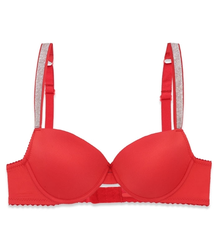 پک ست شورت و سوتین کاپدار فنردار نگین دار اما کد 3060 - بسته 5 عددی