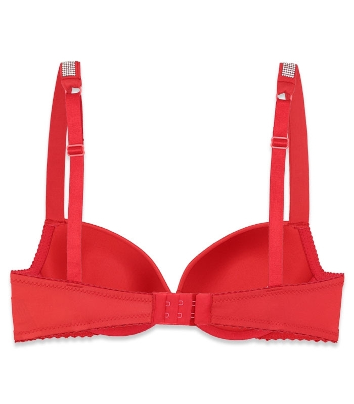 پک ست شورت و سوتین کاپدار فنردار نگین دار اما کد 3060 - بسته 5 عددی