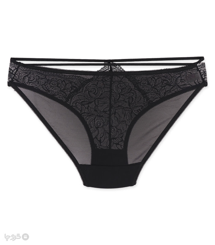 پک ست شورت و سوتین کاپدار تور و دانتل فنردار هارنس اما کد 3048 - بسته 5 عددی