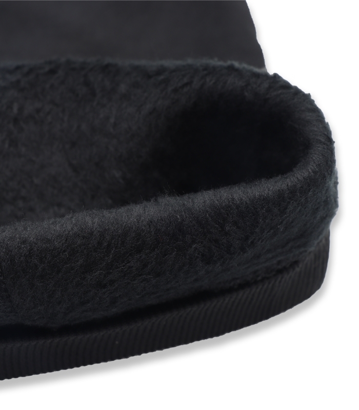 خرید عمده  پک لگ زنانه تو خزدار دمپا کش مشکی - بسته 12 عددی