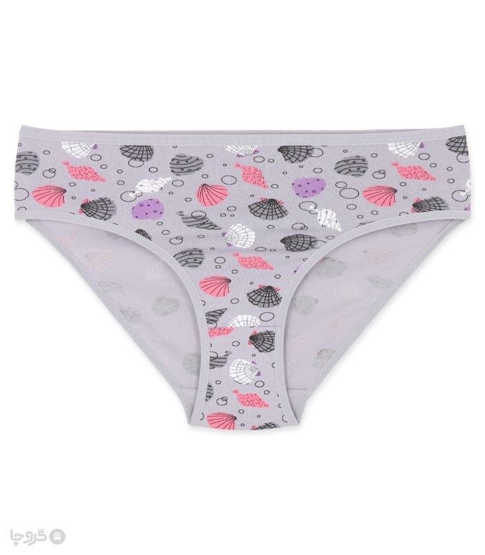 خرید عمده پک شورت زنانه اسلیپ نخی Misspel میسپل کد 446 میکس طرح‌دار - بسته 12 عددی