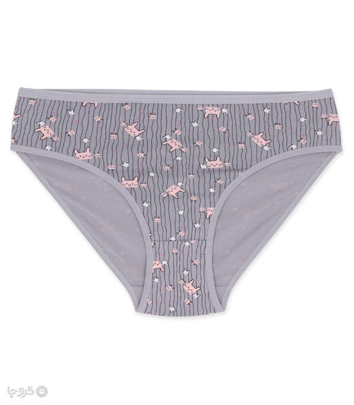 خرید عمده پک شورت زنانه اسلیپ نخی Misspel میسپل کد 446 میکس طرح‌دار - بسته 12 عددی