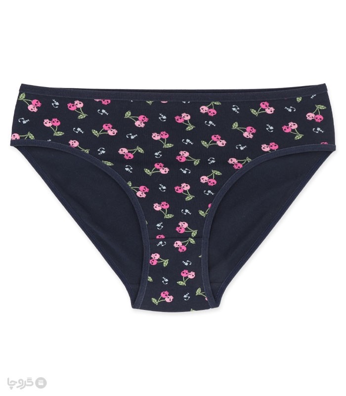 خرید عمده پک شورت زنانه اسلیپ نخی Misspel میسپل کد 446 میکس طرح‌دار - بسته 12 عددی