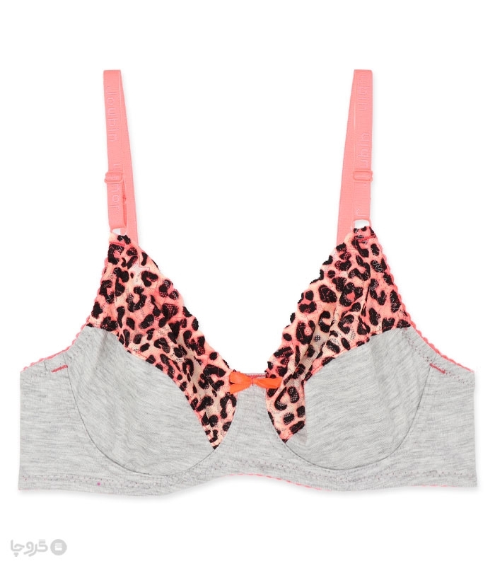 پک سوتین توری فنردار ژوبین کد 10880 طرح پلنگی - بسته 4 عددی