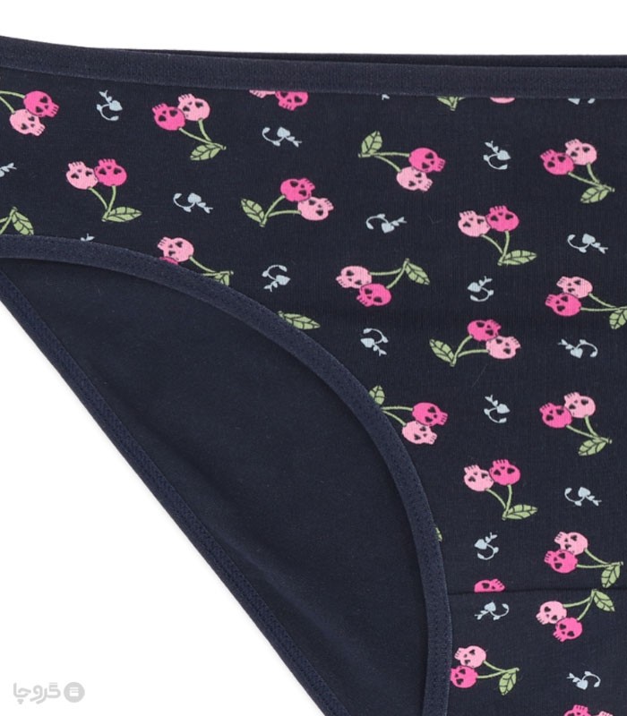 خرید عمده پک شورت زنانه اسلیپ نخی Misspel میسپل کد 446 میکس طرح‌دار - بسته 12 عددی