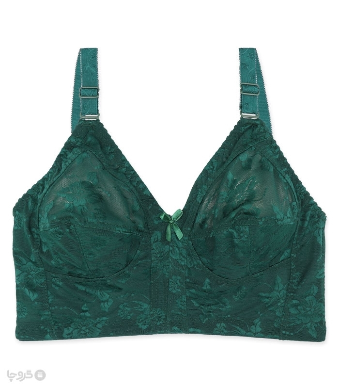 پک سوتین مینی مایزر بلند سه تکه توری بدون فنر ژوبین کد 1044 - بسته 4 عددی