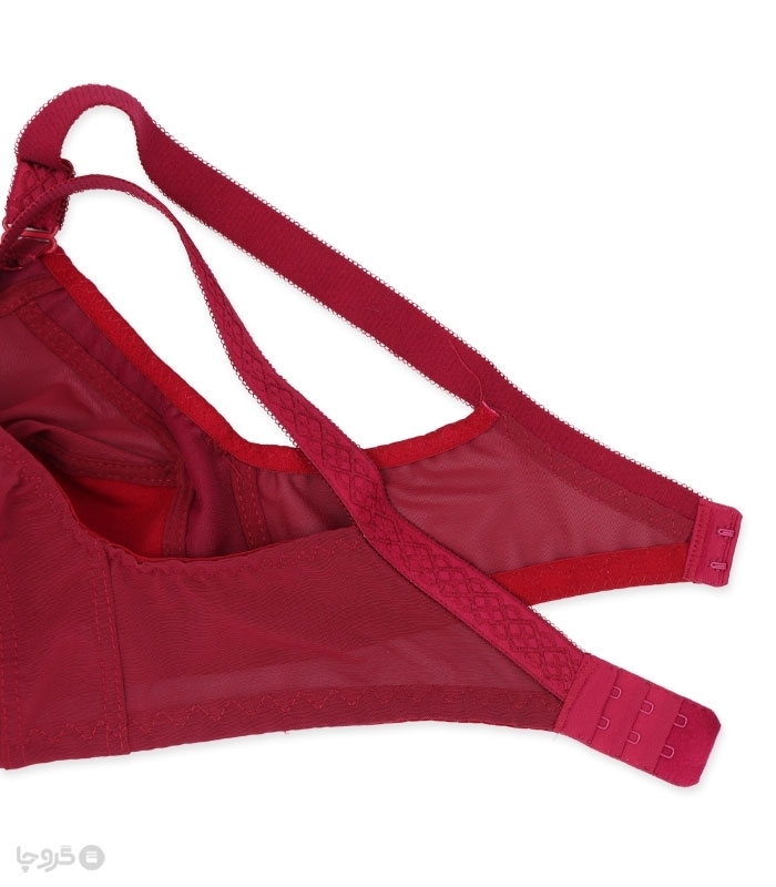 پک سوتین مینی مایزر سه تکه توری بدون فنر ژوبین کد 2055 - بسته 4 عددی