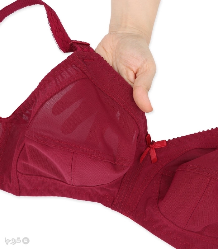 پک سوتین مینی مایزر سه تکه توری بدون فنر ژوبین کد 2055 - بسته 4 عددی