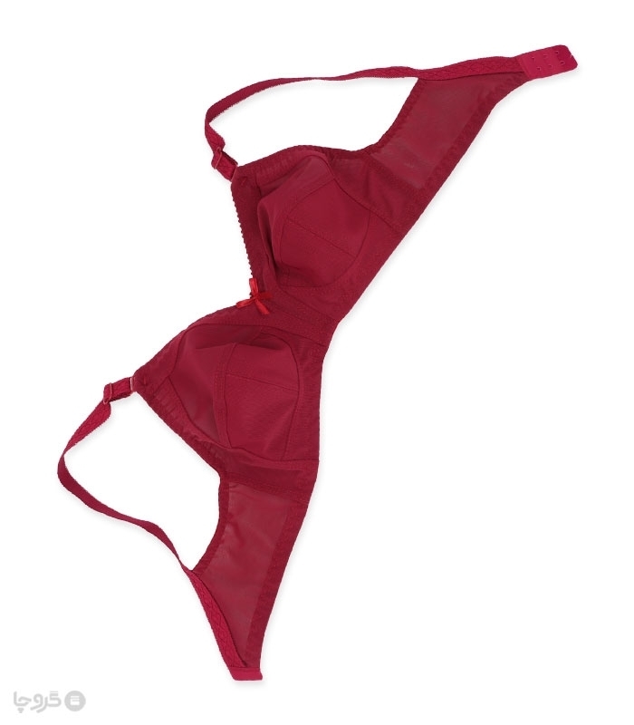 پک سوتین مینی مایزر سه تکه توری بدون فنر ژوبین کد 2055 - بسته 4 عددی