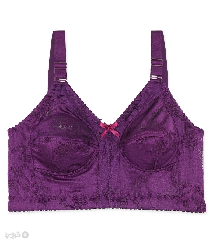 پک سوتین نیمه بلند توری کش پهن بدون فنر ژوبین کد 1055 - بسته 4 عددی