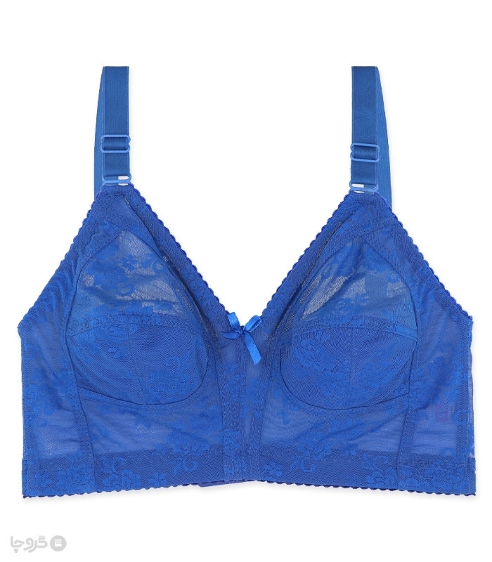 پک سوتین نیمه بلند توری کش پهن بدون فنر ژوبین کد 1055 - بسته 4 عددی