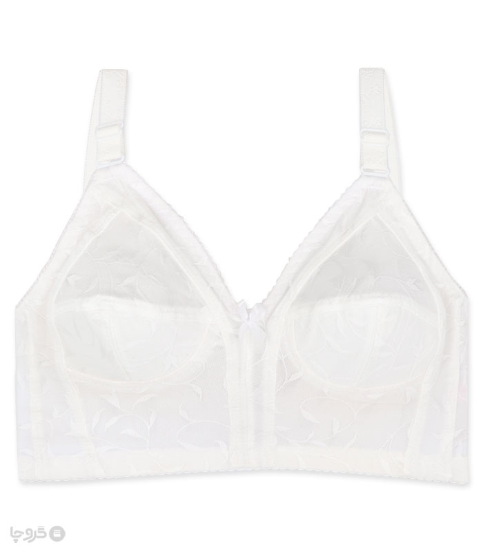 پک سوتین نیمه بلند توری کش پهن بدون فنر ژوبین کد 1055 - بسته 4 عددی