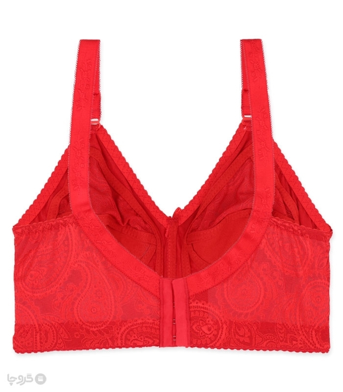 پک سوتین نیمه بلند توری کش پهن بدون فنر ژوبین کد 1055 - بسته 4 عددی