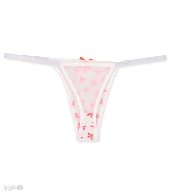 پک ست شورت و سوتین توری فنردار ژوبین کد 1404 طرح پاپیون مخمل - بسته 4 عددی