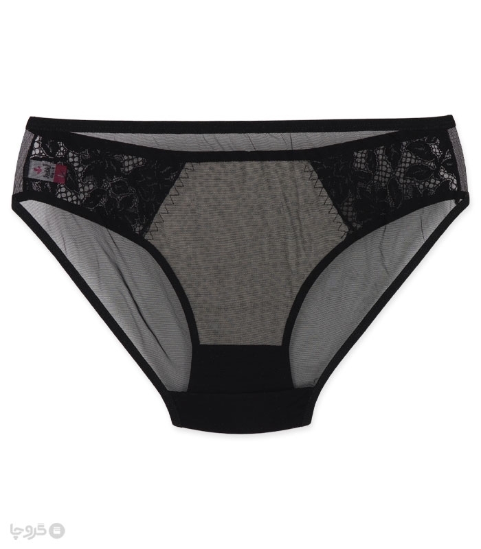 پک ست شورت و سوتین تور و مخمل فنردار ژوبین کد 55 طرح سنگی - بسته 4 عددی