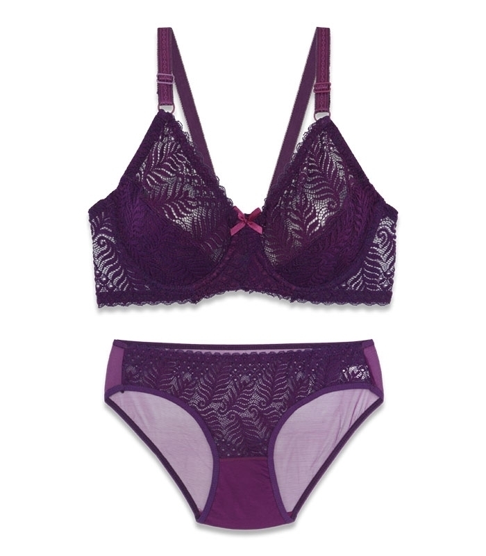 پک ست شورت و سوتین دانتل فنردار ژوبین کد 115  - بسته 4 عددی