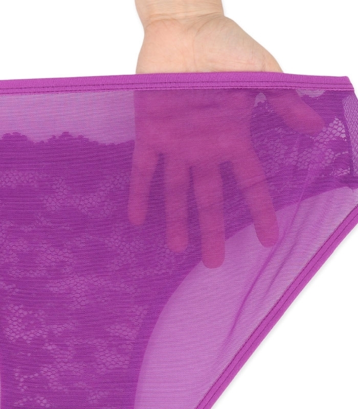 پک ست شورت و سوتین توری فنردار ژوبین کد 125 طرح گلدوزی - بسته 4 عددی