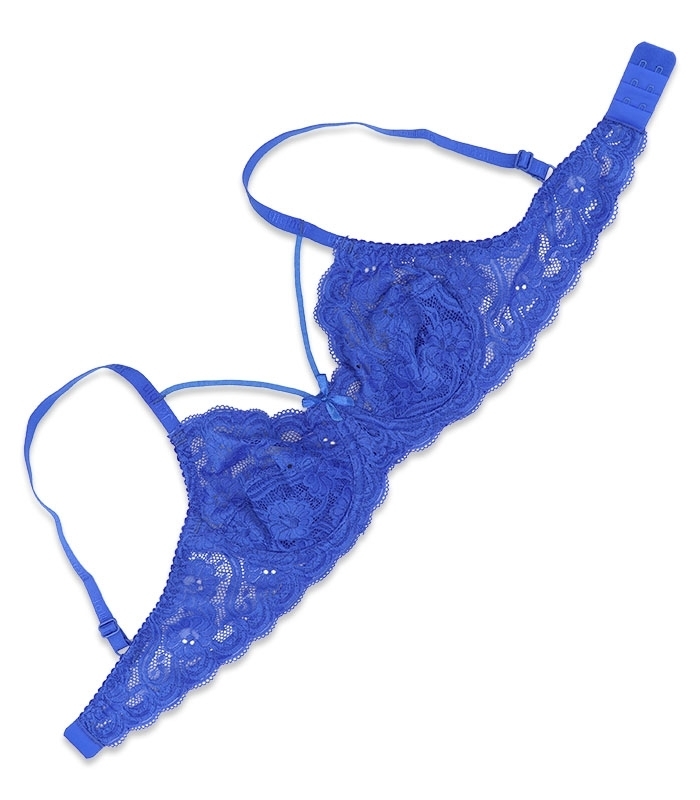 پک ست شورت و سوتین دانتل فنردار هارنس ژوبین کد 711 - بسته 4 عددی