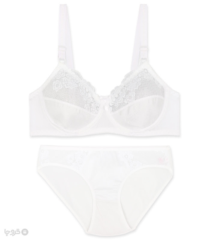 پک ست شورت و سوتین استرچ و دانتل فنردار ژوبین کد 888  - بسته 4 عددی