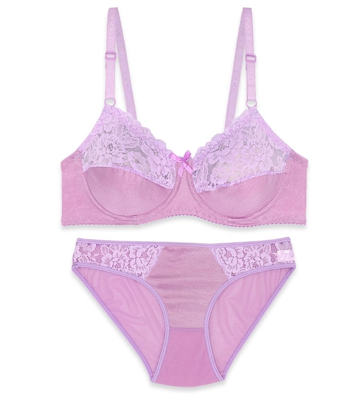 پک ست شورت و سوتین استرچ و دانتل فنردار ژوبین کد 888  - بسته 4 عددی