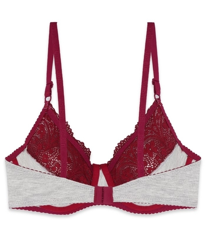 پک ست شورت و سوتین گیپور فنردار ژوبین کد 1088 - بسته 4 عددی