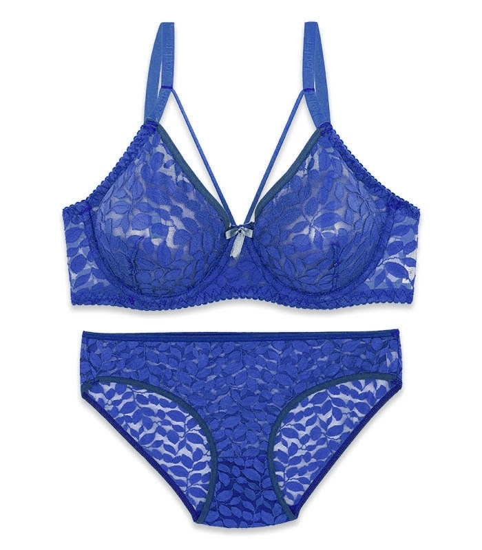 پک ست شورت و سوتین گیپور فنردار ژوبین کد 1369 - بسته 4 عددی