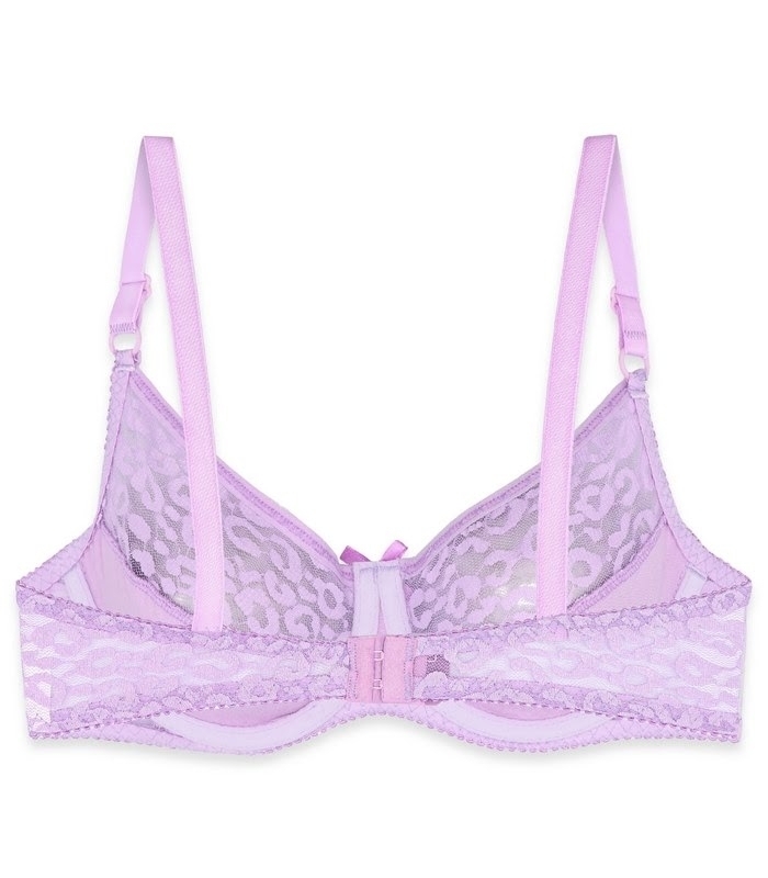 پک ست شورت و سوتین توری فنردار ژوبین کد 1377 - بسته 4 عددی