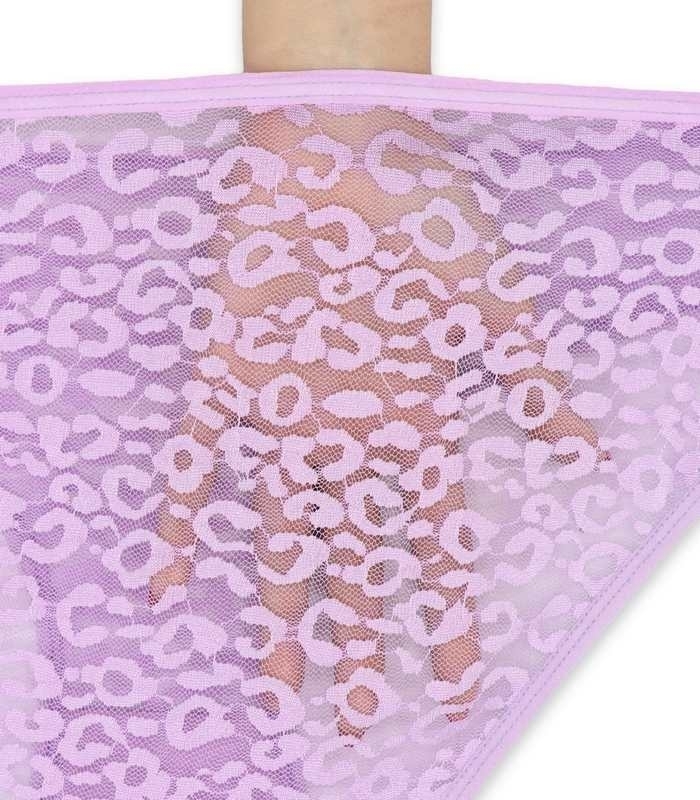 پک ست شورت و سوتین توری فنردار ژوبین کد 1377 - بسته 4 عددی