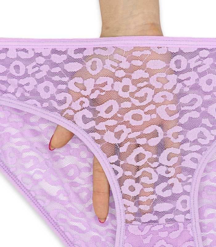 پک ست شورت و سوتین توری فنردار ژوبین کد 1377 - بسته 4 عددی