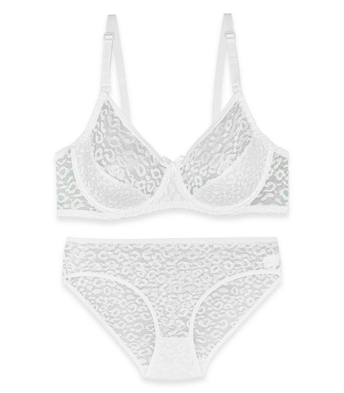 پک ست شورت و سوتین توری فنردار ژوبین کد 1377 - بسته 4 عددی