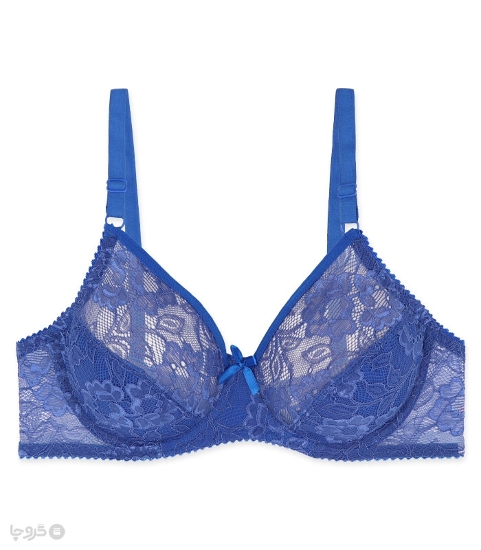 پک ست شورت و سوتین توری فنردار ژوبین کد 1377 - بسته 4 عددی