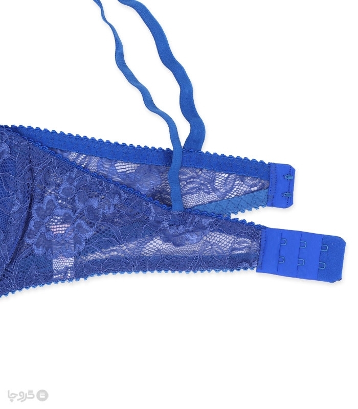 پک ست شورت و سوتین توری فنردار ژوبین کد 1377 - بسته 4 عددی