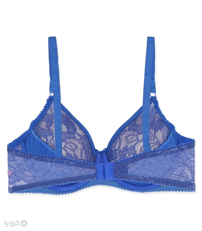 پک ست شورت و سوتین توری فنردار ژوبین کد 1377 - بسته 4 عددی