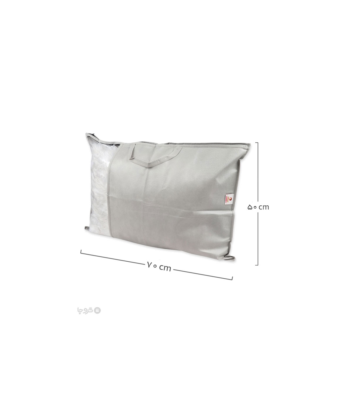 پک کاور بالشت زیپ دار ایراناکارا - بسته 12 عددی