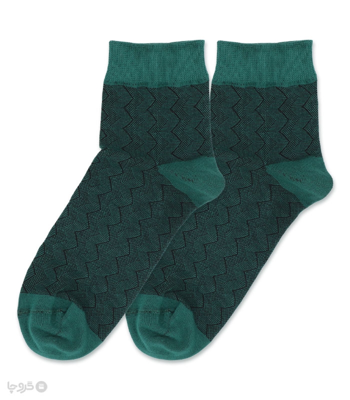 خرید عمده پک جوراب نیم ساق مردانه Funny Socks فانی ساکس کد 75108 - جعبه 12 عددی