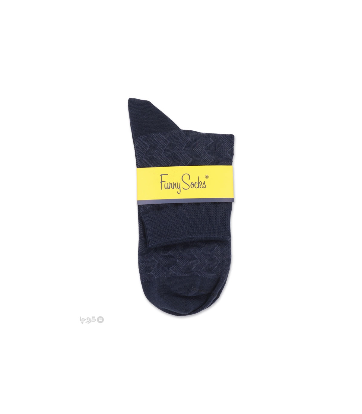 خرید عمده پک جوراب نیم ساق مردانه Funny Socks فانی ساکس کد 75108 - جعبه 12 عددی