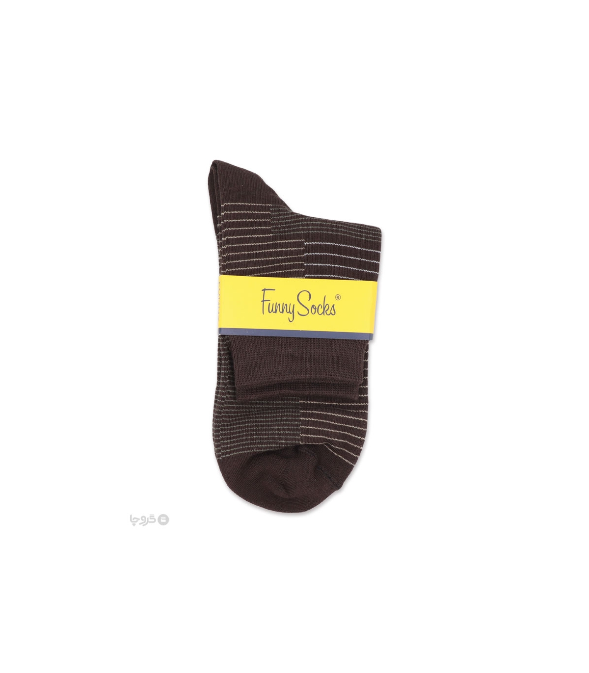 خرید عمده پک جوراب نیم ساق مردانه Funny Socks فانی ساکس کد 75119 - جعبه 12 عددی