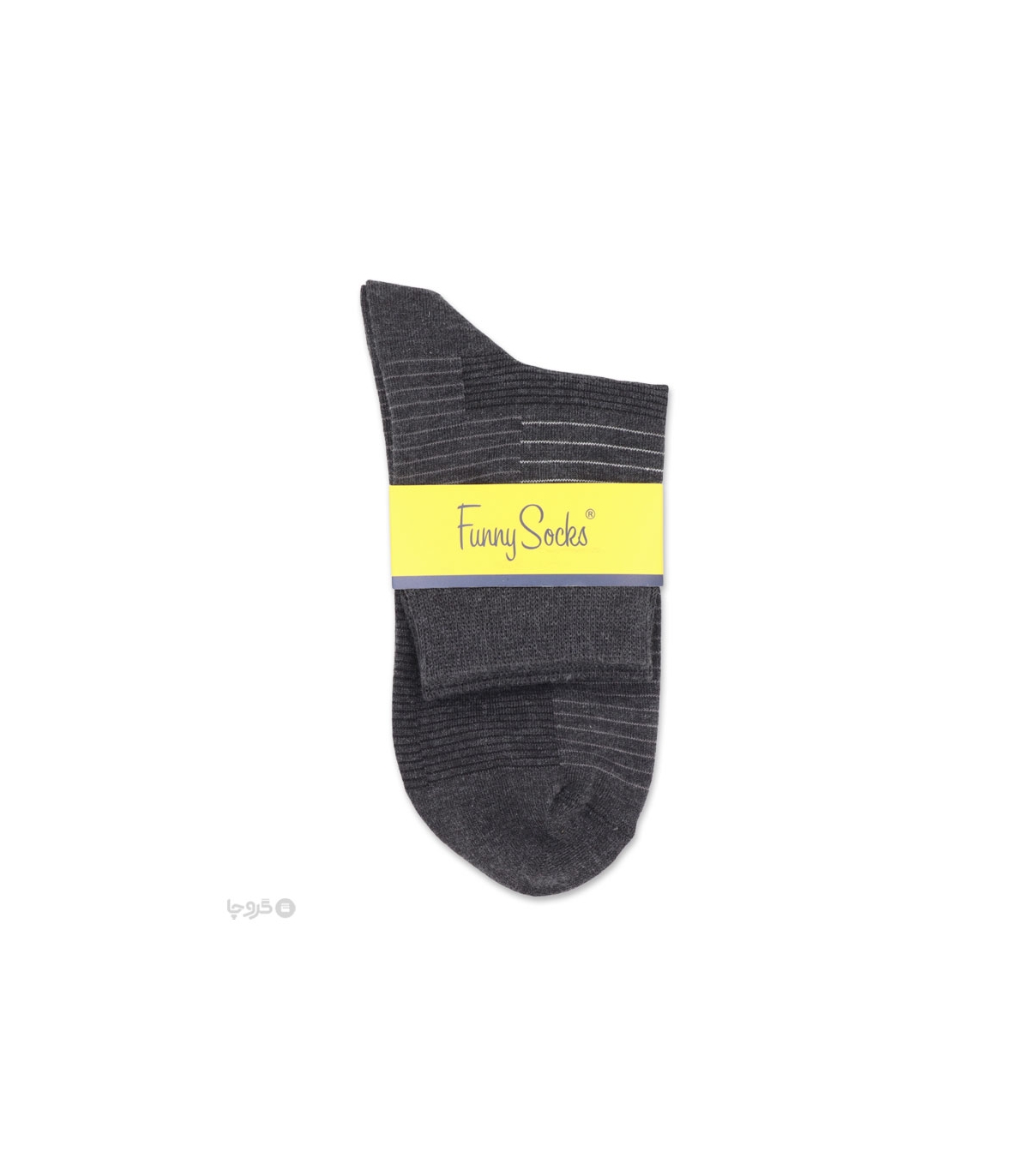 خرید عمده پک جوراب نیم ساق مردانه Funny Socks فانی ساکس کد 75119 - جعبه 12 عددی