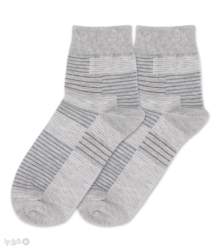 خرید عمده پک جوراب نیم ساق مردانه Funny Socks فانی ساکس کد 75119 - جعبه 12 عددی